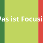 Beitragsbild mit der Aufschrift „Was ist Focusing?“ und einem runden Porträt einer lächelnden Frau mit weißen Haaren auf Farbstreifen.